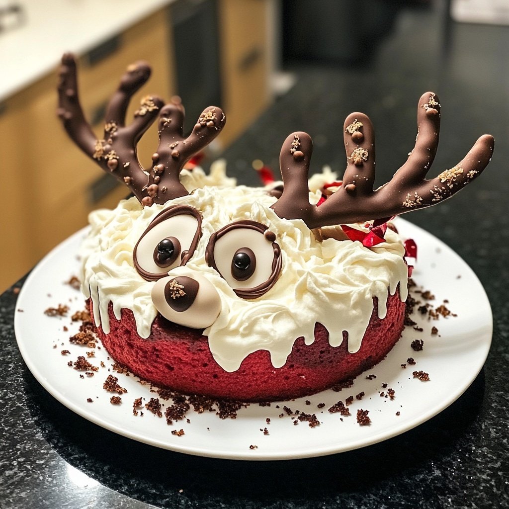 4. Advent Rudolph-Torte
