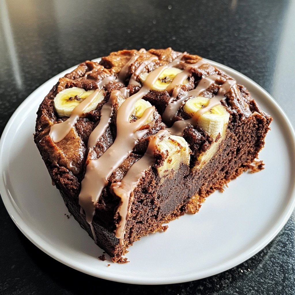 Bananenkuchen mit Kakao