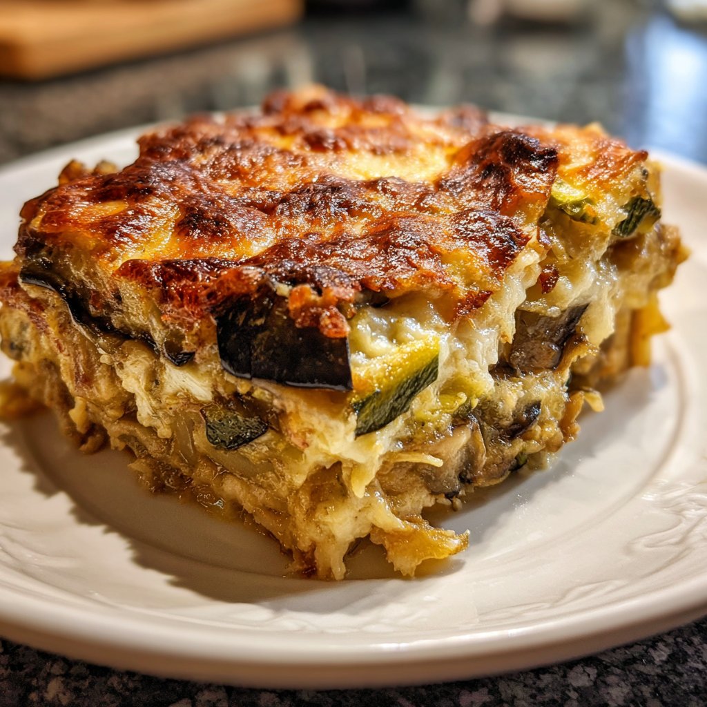 Gemüseauflauf mit Aubergine