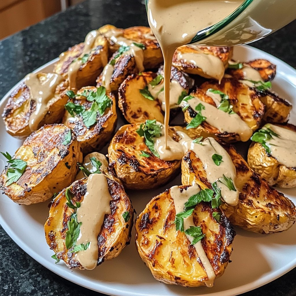 Ofenkartoffeln mit Tahini