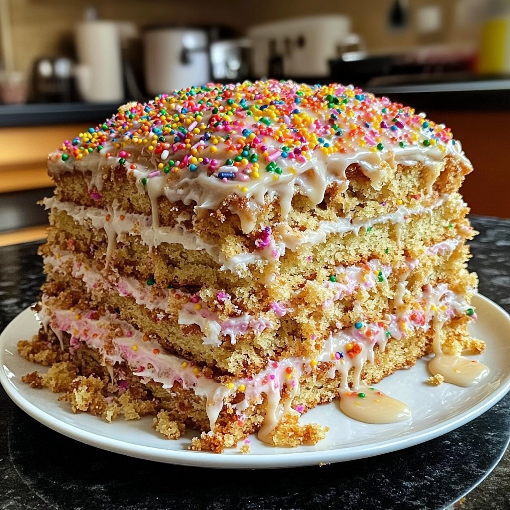 Geburtstagskuchen ohne viel Aufwand