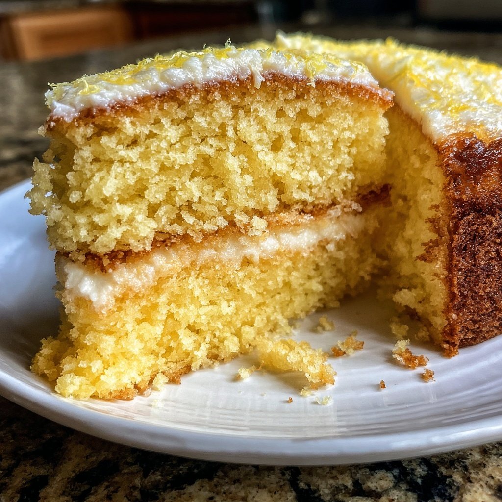 Zitronenkuchen ohne Ei