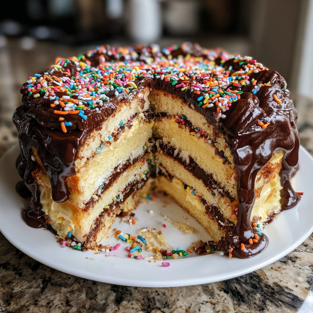 Geburtstagskuchen ohne Backofen